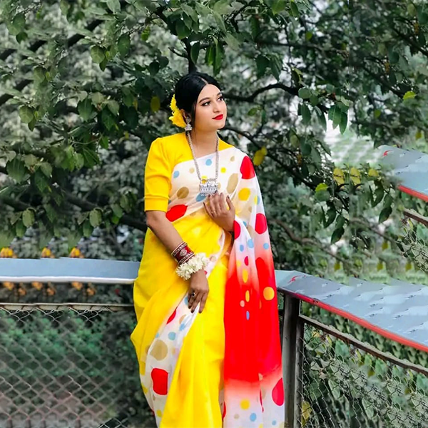 চান্দুরি সিল্ক শাড়ি