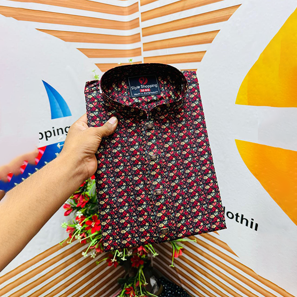 Cotton Print Panjabi